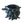 Load image into Gallery viewer, Black Glazed Ceramic Ameboid Cache Pot