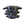 Load image into Gallery viewer, Black Glazed Ceramic Ameboid Cache Pot