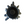 Load image into Gallery viewer, Black Glazed Ceramic Ameboid Cache Pot