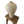 Load image into Gallery viewer, Vintage Glazed Buttercream Heart Vase with Glossed Crackle Finish