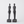 Load image into Gallery viewer, Male & Female Bronze and Iron Sculpture Collection