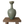 Load image into Gallery viewer, Vintage Large Green Glazed Bottle Neck Vase