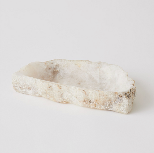 Chiseled Quartz Tray Collection