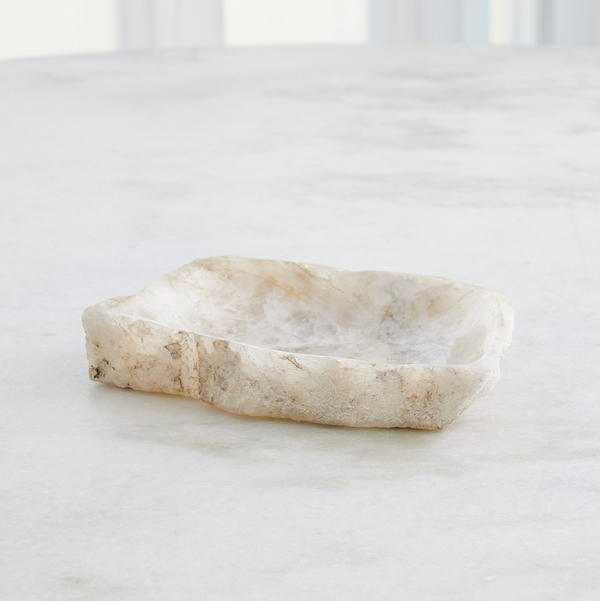 Chiseled Quartz Tray Collection