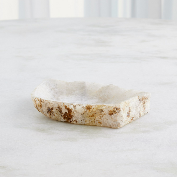 Chiseled Quartz Tray Collection