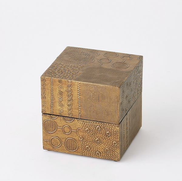Navigator Box Collection in Antique Brass