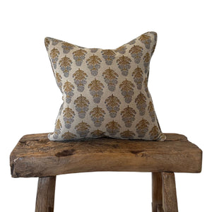 Monique Pillow in Mustard - 18 x 18 - SHOP by Interior Archaeology