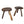 Load image into Gallery viewer, Pair of Primitive Antique French Stools - SHOP by Interior Archaeology