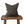 Load image into Gallery viewer, Tiana Pillow in Noir and Gold - 20 x 20 - SHOP by Interior Archaeology