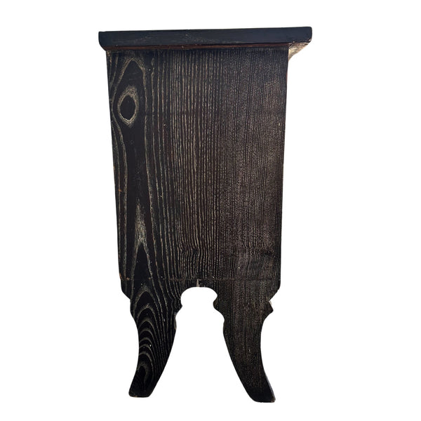 Vintage Audoux - Minet Inspired French Cerused Oak Sideboard with Woven Door Panels - SHOP by Interior Archaeology