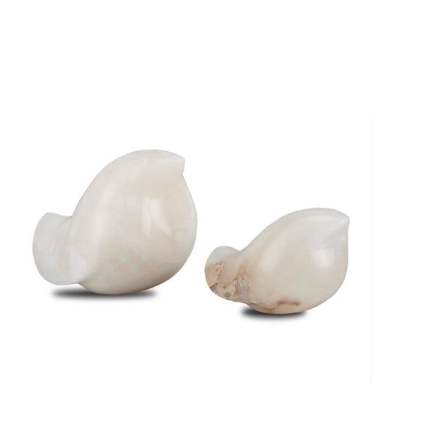 Alabaster Bird Set of 2 - SHOP by Interior Archaeology
