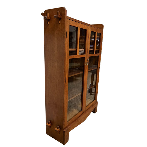 Antique Oak Arts and Crafts Style Bookcase - SHOP by Interior Archaeology