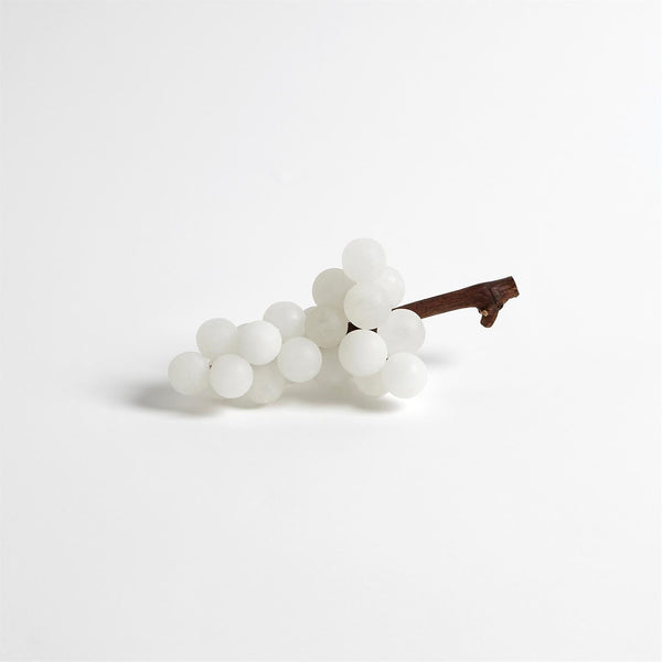 Bella Italian Alabaster Marble Grape Sculpture - SHOP by Interior Archaeology