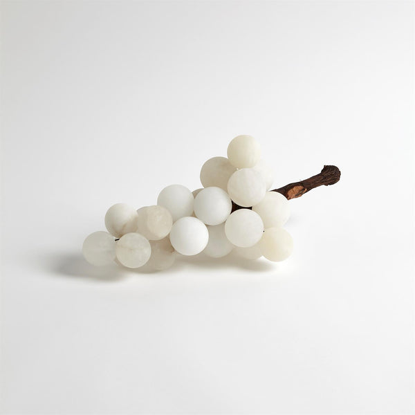 Bella Italian Alabaster Marble Grape Sculpture - SHOP by Interior Archaeology