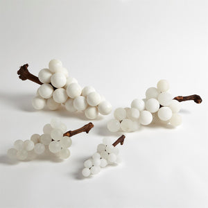 Bella Italian Alabaster Marble Grape Sculpture - SHOP by Interior Archaeology