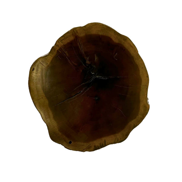 Burl Wood Spot Table from Antique Log - A - SHOP by Interior Archaeology