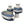 Load image into Gallery viewer, Cubist Blue and White Vessels - SHOP by Interior Archaeology