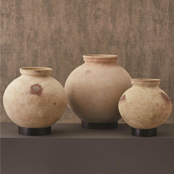 Desert Water Pot with Iron Base - SHOP by Interior Archaeology