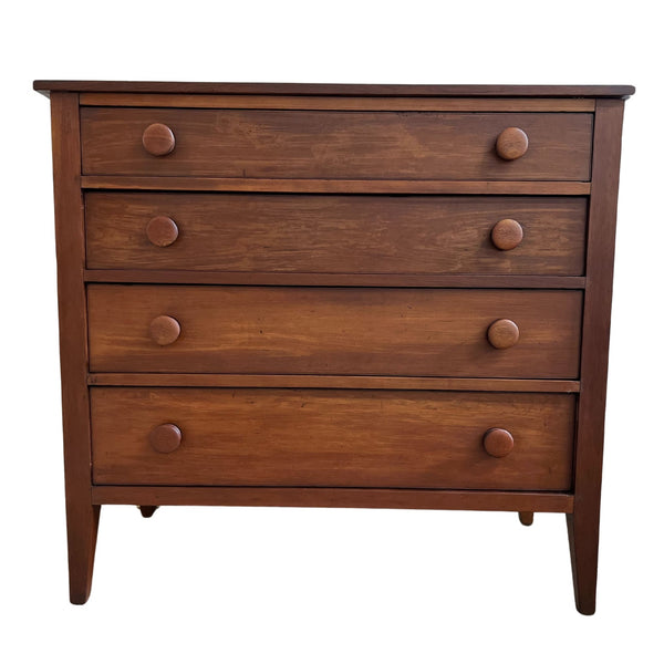 Early 19th Century American Country 4 Drawer Chest - SHOP by Interior Archaeology