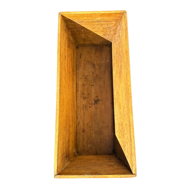 Early Wooden Southern Pine Dough Box on Turned Legs - SHOP by Interior Archaeology
