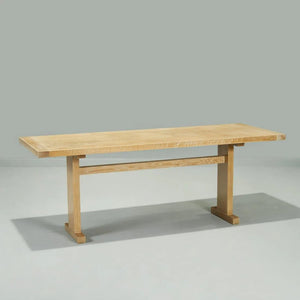 French Oak Trestle Dining/Console Table - SHOP by Interior Archaeology