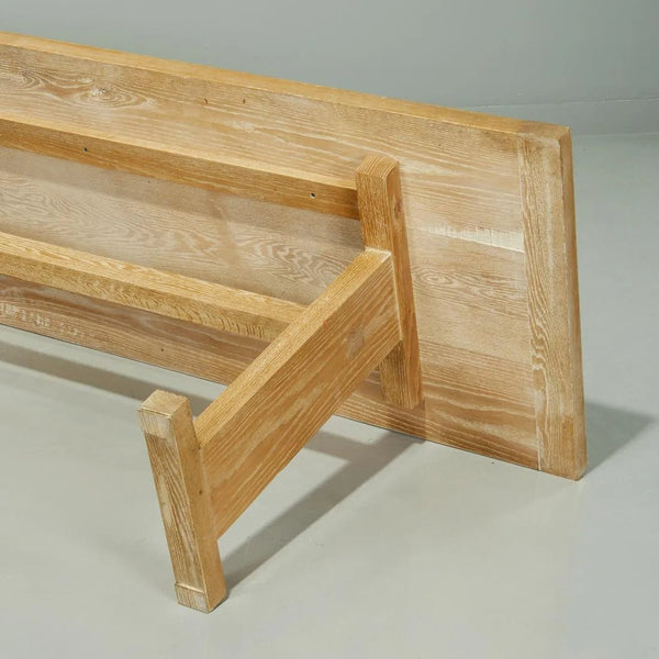 French Oak Trestle Dining/Console Table - SHOP by Interior Archaeology