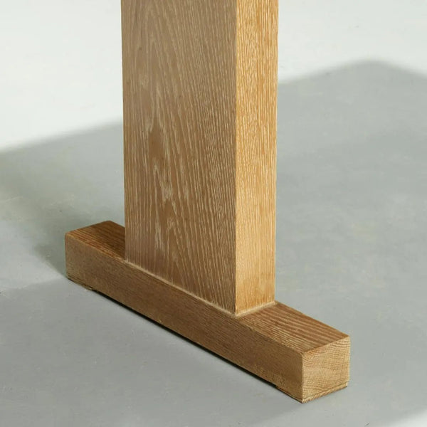 French Oak Trestle Dining/Console Table - SHOP by Interior Archaeology
