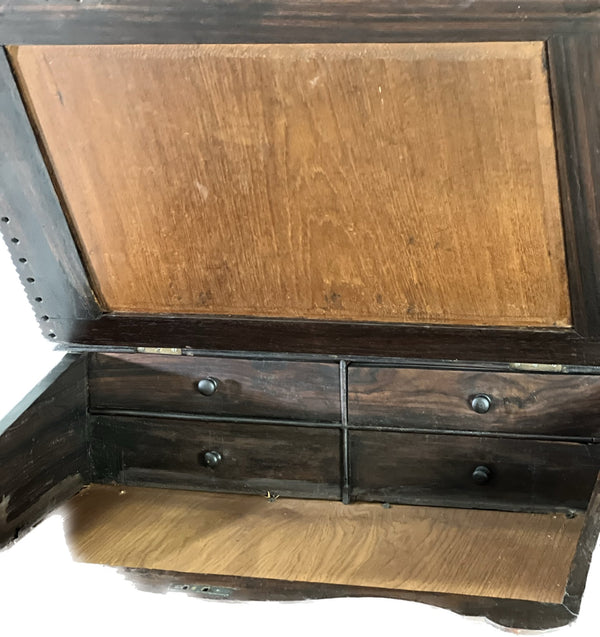 Indian Colonial Davenport Desk - SHOP by Interior Archaeology
