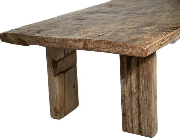 Large Narrow Rustic Coffee Table - SHOP by Interior Archaeology