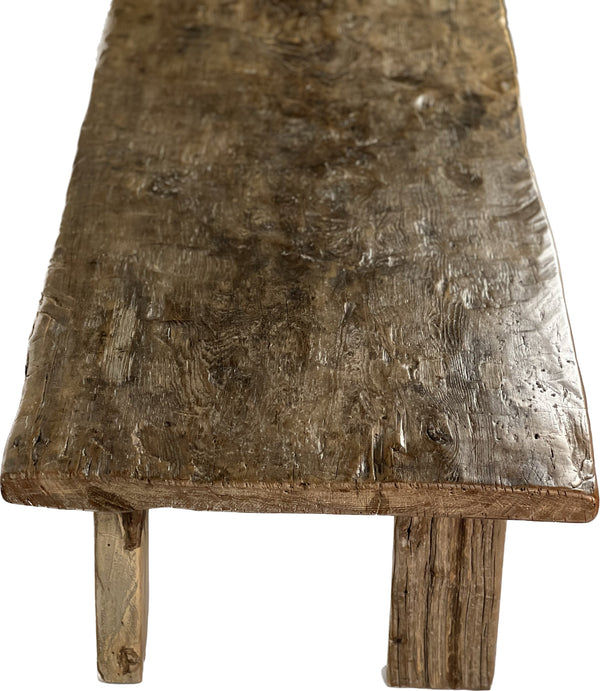 Large Narrow Rustic Coffee Table - SHOP by Interior Archaeology
