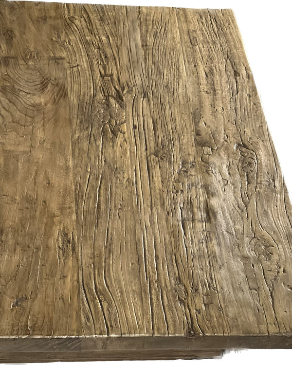 Large Primitive Square Coffee Table - SHOP by Interior Archaeology