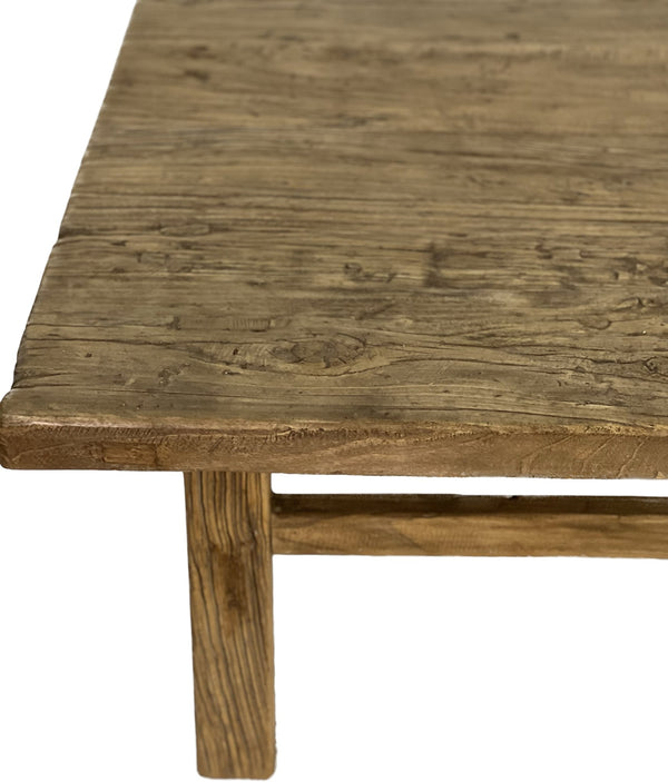 Large Primitive Square Coffee Table - SHOP by Interior Archaeology