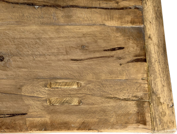 Large Rectangular Coffee Table in Rustic Cypress - SHOP by Interior Archaeology