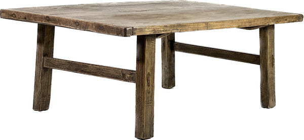 Medium Primitive Rectangular Coffee Table 1 - SHOP by Interior Archaeology