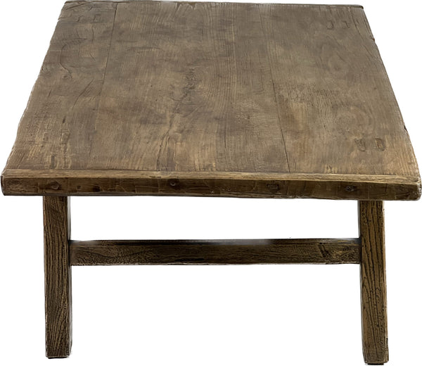 Medium Primitive Rectangular Coffee Table 1 - SHOP by Interior Archaeology