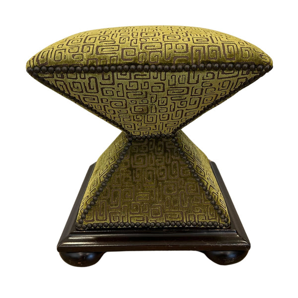 Pair of Vintage Baker Upholstered Stools - SHOP by Interior Archaeology