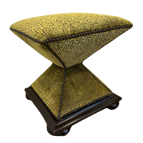 Pair of Vintage Baker Upholstered Stools - SHOP by Interior Archaeology