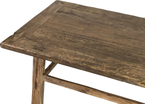 Small Primitive Coffee Table 3 with Mitered Top - SHOP by Interior Archaeology