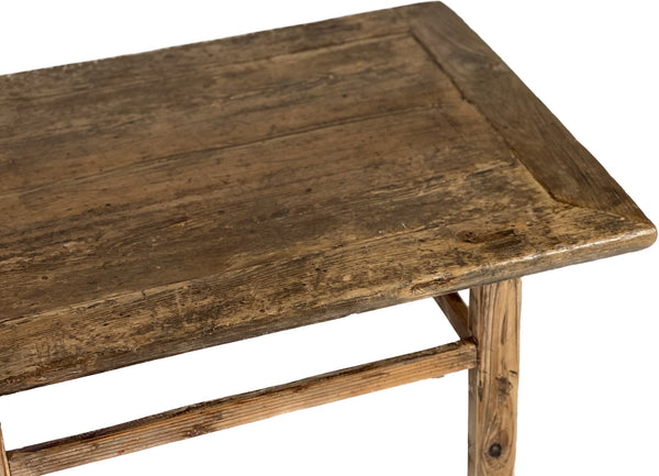 Small Primitive Coffee Table 3 with Mitered Top - SHOP by Interior Archaeology