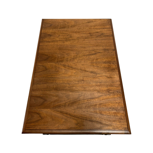 Walnut Nightstand/Side Table with Iron Base by Hickory Chair - SHOP by Interior Archaeology