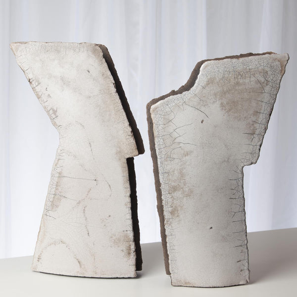 Wing Raku Sculpture - SHOP by Interior Archaeology