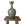 Load image into Gallery viewer, Vintage Large Green Glazed Bottle Neck Vase
