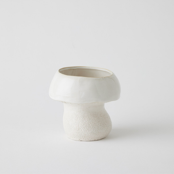 Mushroom Vase Collection in Off-White