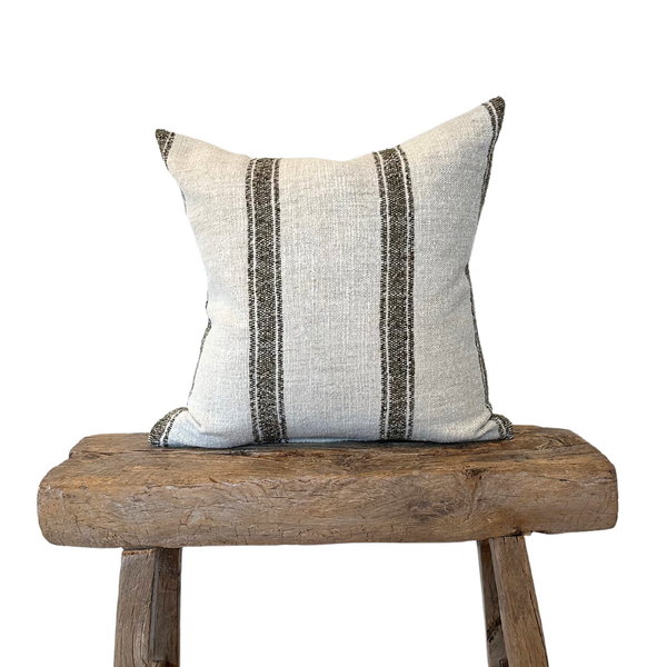 Dustin Pillow in Khaki - 19 x 19