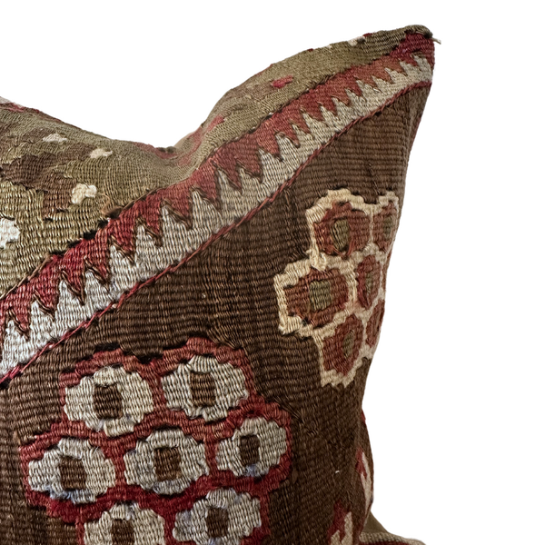 Hector Kilim Pillow - 16 x 16