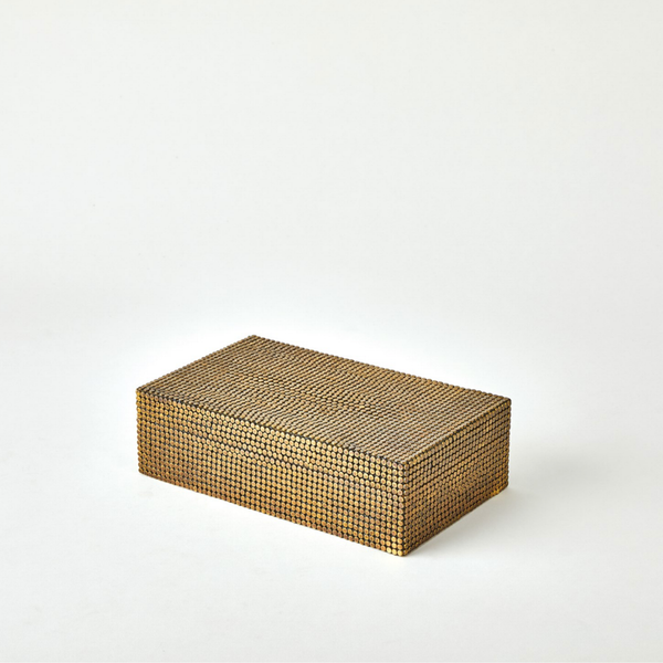 Lames Box Collection in Aged Brass