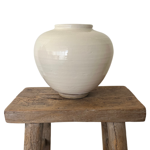 Primitive White Pot C