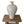 Load image into Gallery viewer, Vintage White Glazed Ceramic Heart Vase Collection
