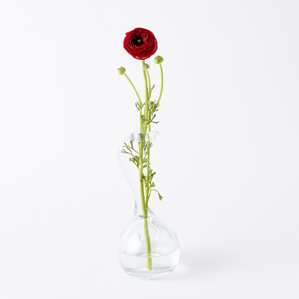 Clear Ring Flower Vase