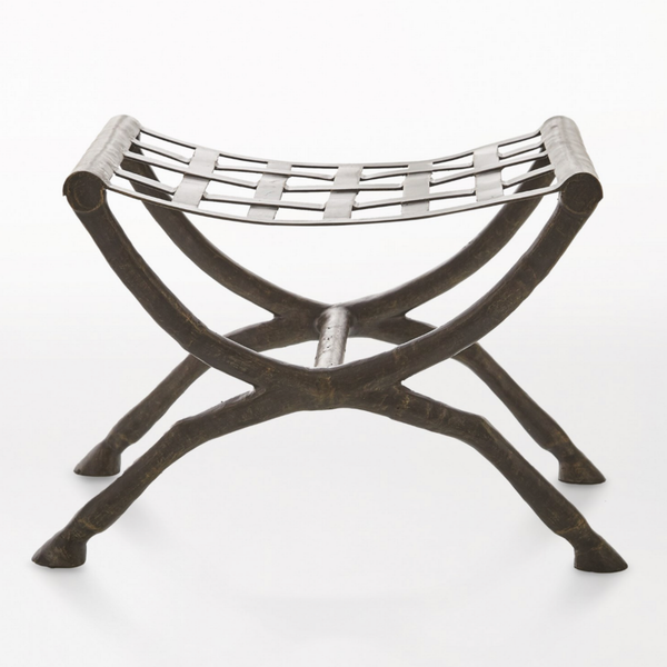 Horse Bench in Bronze